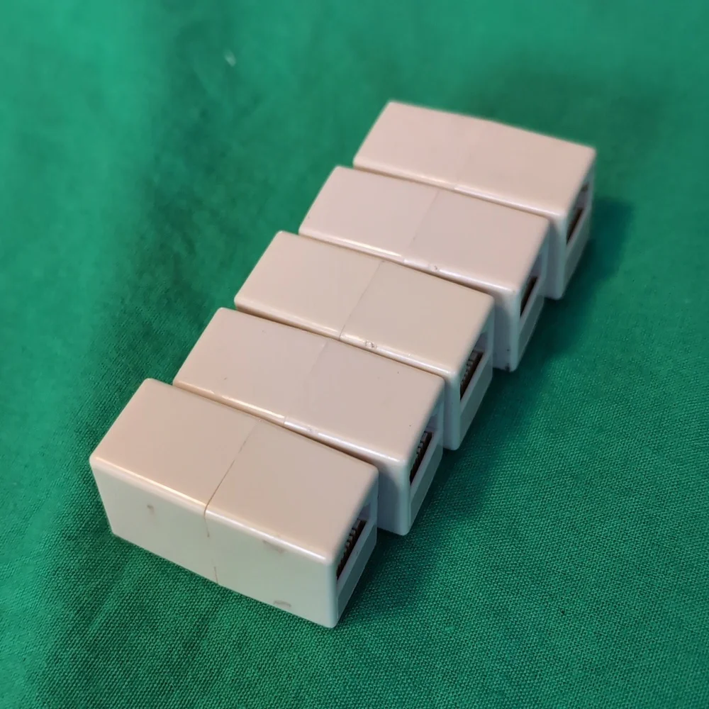 Ethernet Couplers Bundle of 5 New
